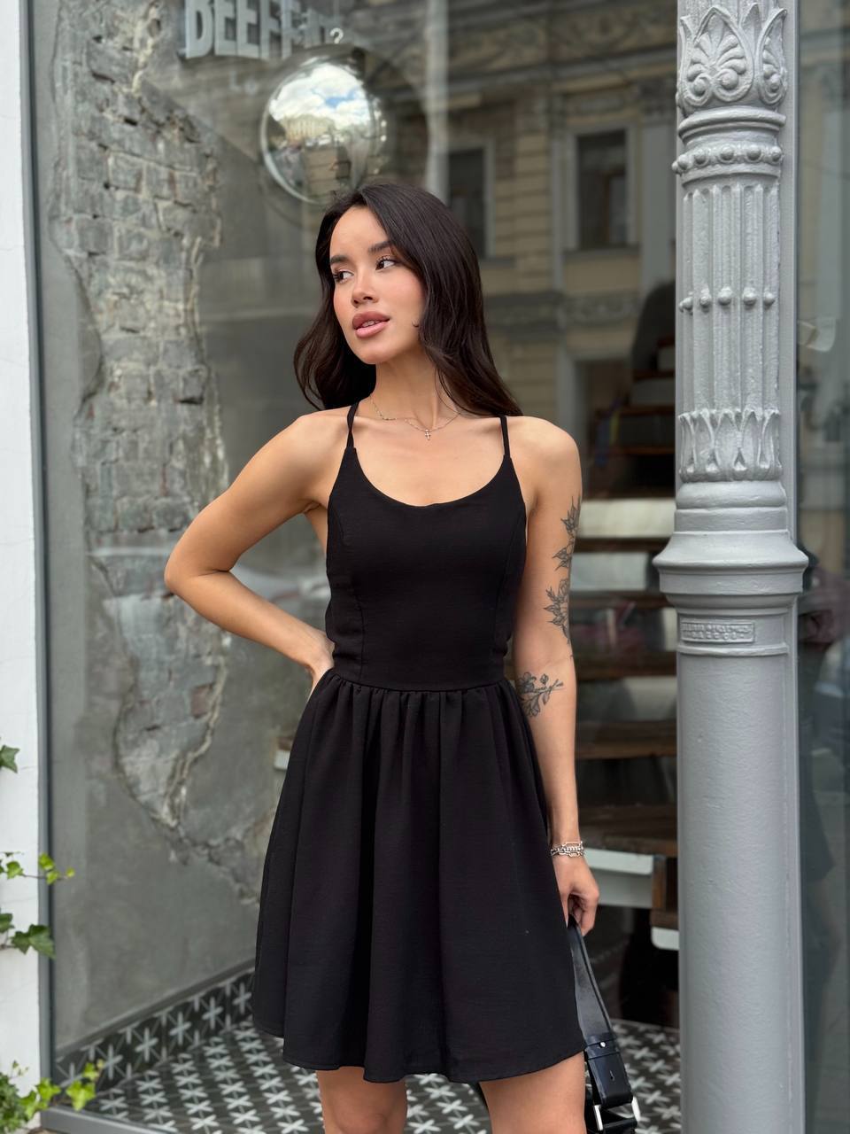 Сарафан Arina (42-46) 1615 black (лето)