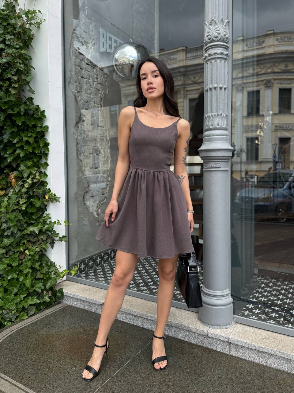 Сарафан Arina (42-46) 1615 brown (лето)