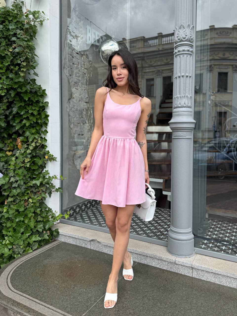 Сарафан Arina (42-46) 1615 pink (лето)