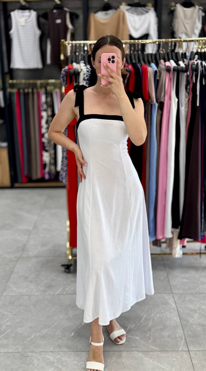 Сарафан Arina (42-48) 1632 white-black (лето)