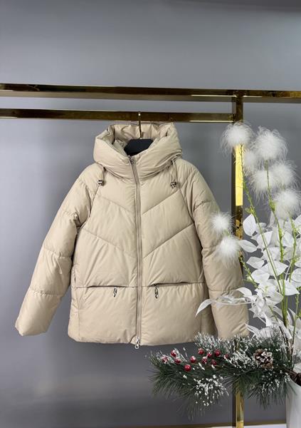 Куртка Delfinka (140-164) CP62 beige (зима)