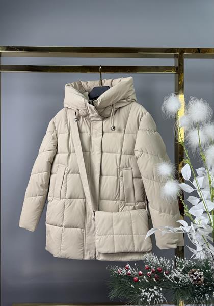 Куртка Delfinka (140-146) CP66 beige (зима)