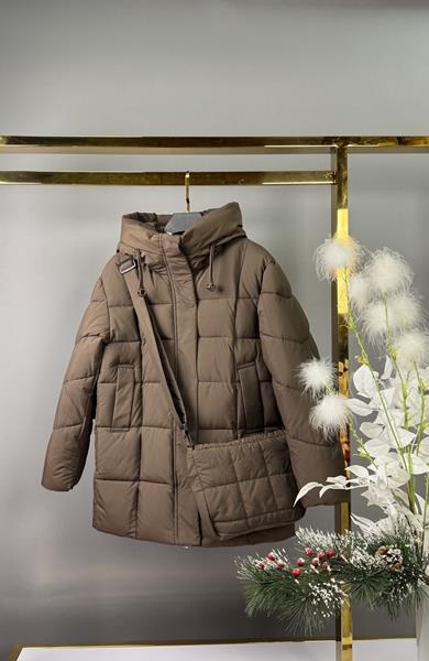 Куртка Delfinka (140-146) CP66 brown (зима)