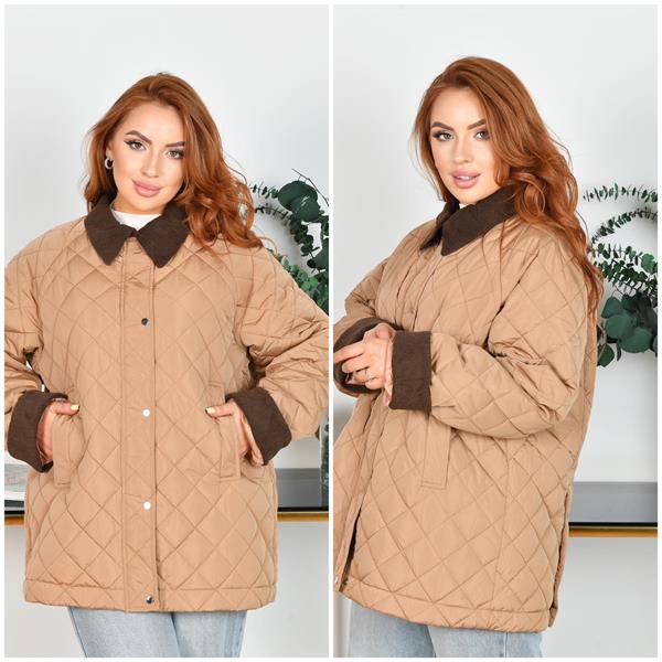 Куртка Direa (M-2XL) 7070 beige (деми)