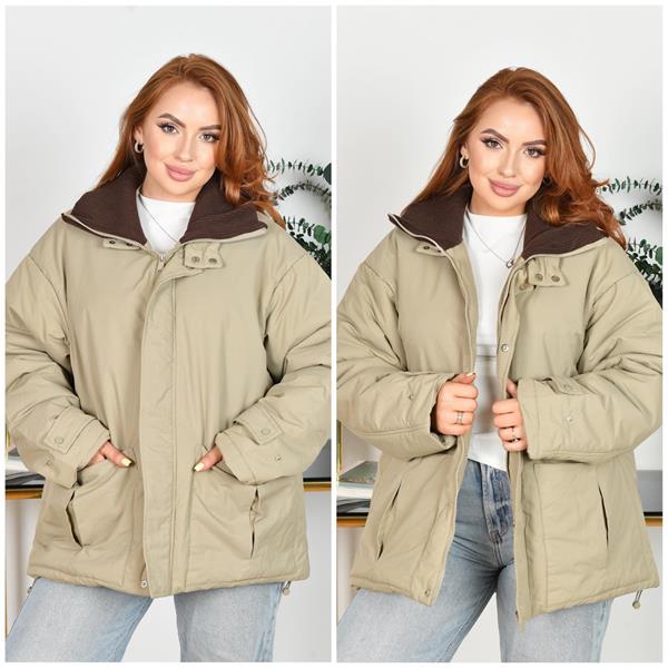 Куртка Direa (M-2XL) 7098 beige (деми)