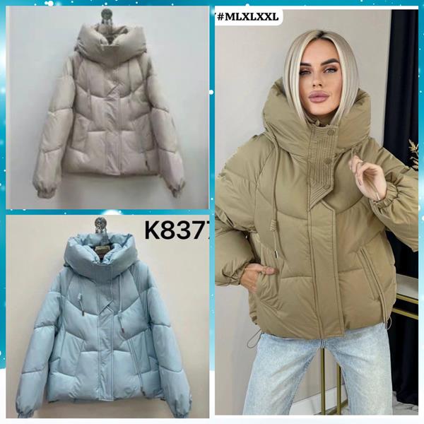Куртка Dorimodes (M-2XL) K8377 grey (зима)