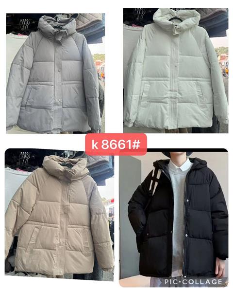 Куртка Dorimodes (M-2XL) K8661 black (зима)