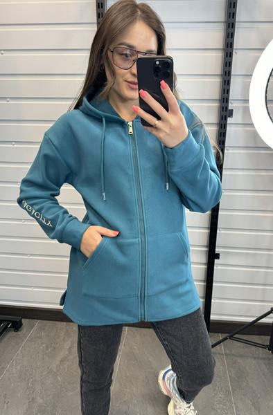 Кардиган JJF (M-3XL) 27009 l.blue (деми)
