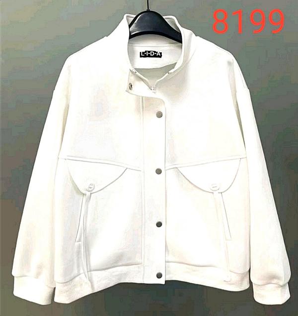 Кофта LIDA (52-62) 8199 white (деми)