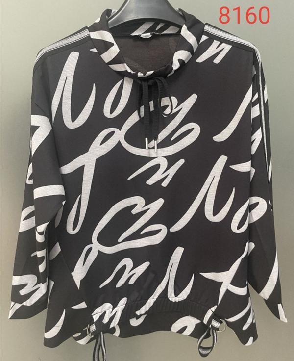 Свитер LIDA (52-62) 8160 black (деми)