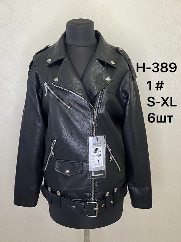 Куртка LiOpt (S-XL) H389-1 black (деми)