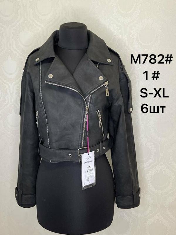 Куртка LiOpt (S-XL) M782-1 black (деми)
