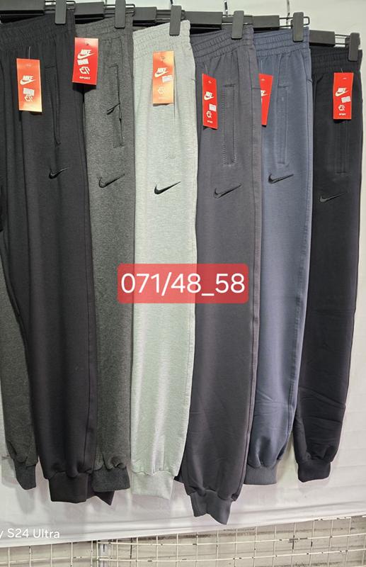 Штаны спорт Van Truong (48-58) K071 black-black (деми)