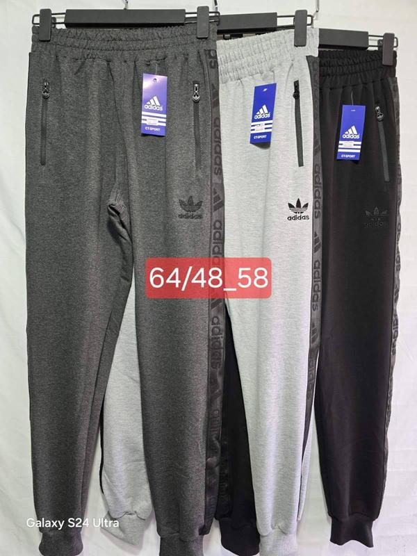Штаны спорт Van Truong (48-58) K64 grey (деми)