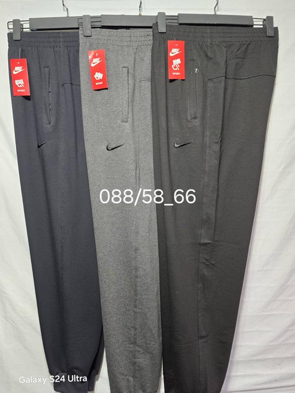 Штаны спорт Van Truong (58-66) K088 black (деми)