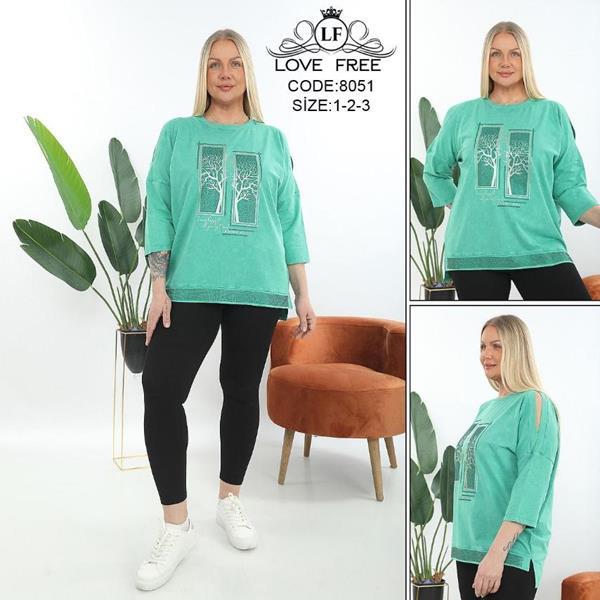 Костюм Julia (54-58) 8051 green (деми)