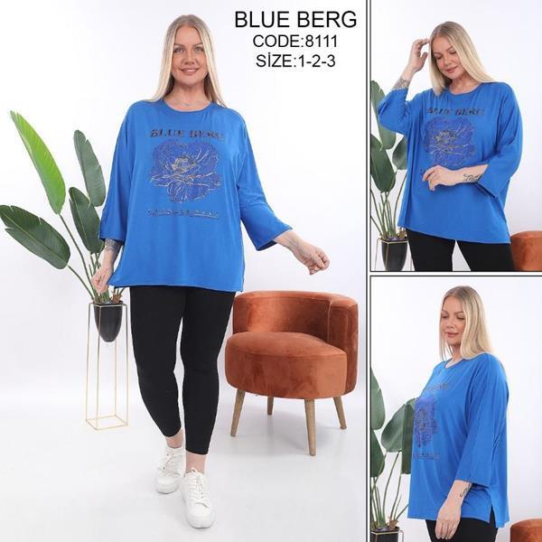 Костюм Julia (54-58) 8111 blue (деми)