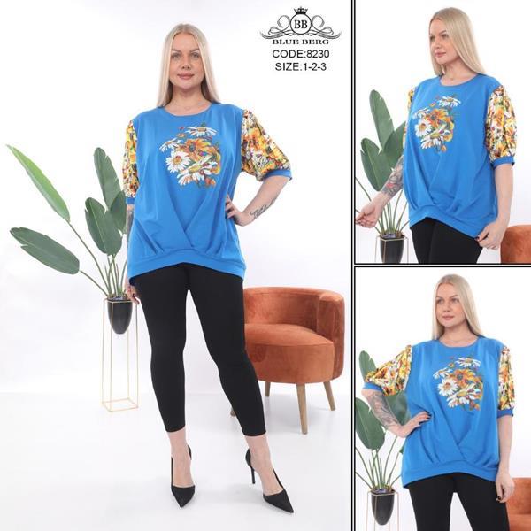 Костюм Julia (54-58) 8230 l.blue (лето)