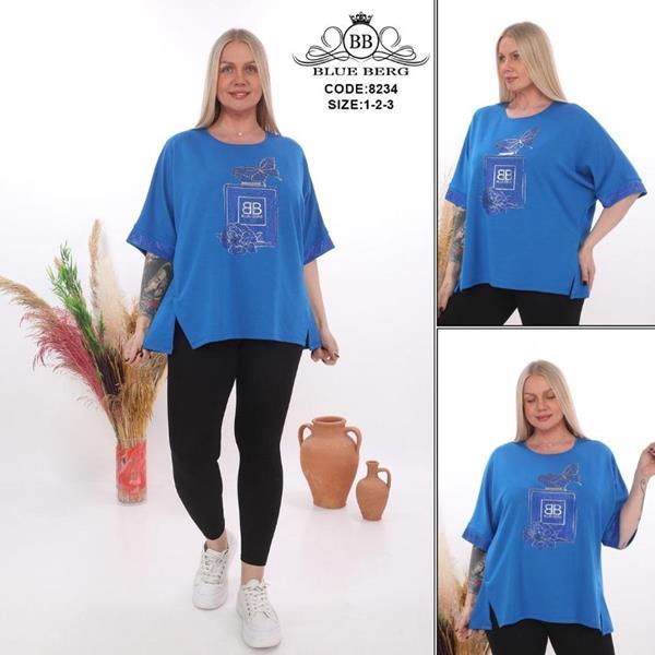 Костюм Julia (54-58) 8234 blue (лето)