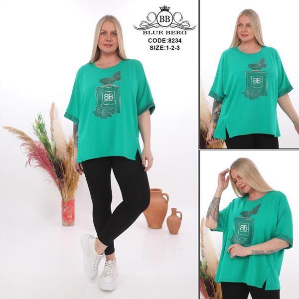 Костюм Julia (54-58) 8234 green (лето)