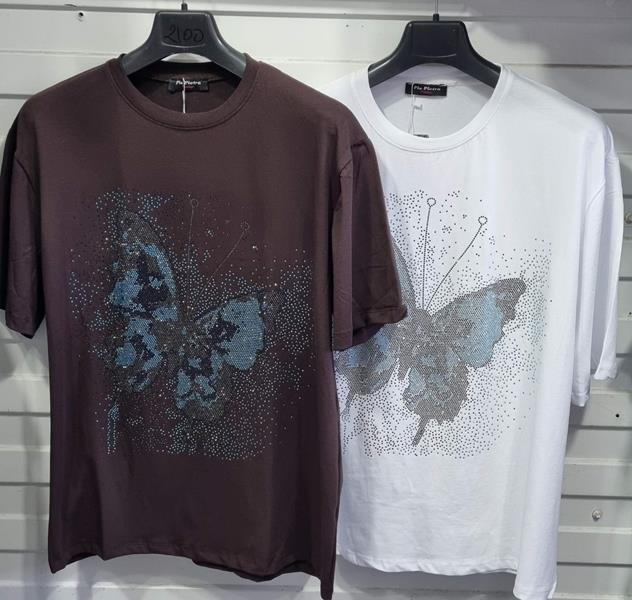 Футболка Julia (one size) JL110 brown (лето)