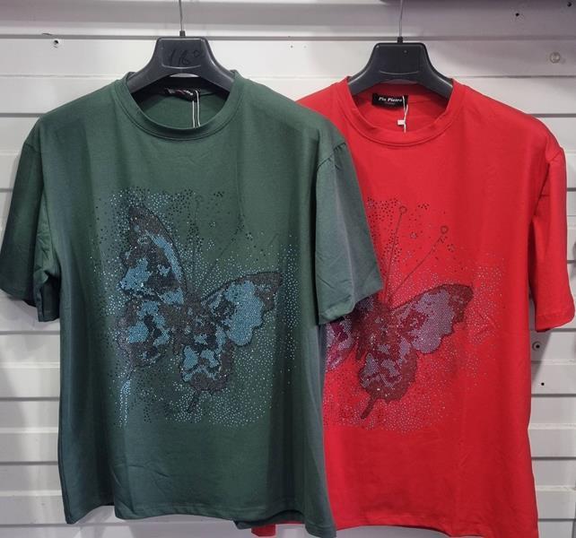 Футболка Julia (one size) JL113 red (лето)