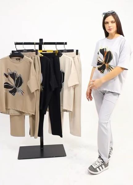 Костюм Julia (S-XL) JL79 brown (лето)