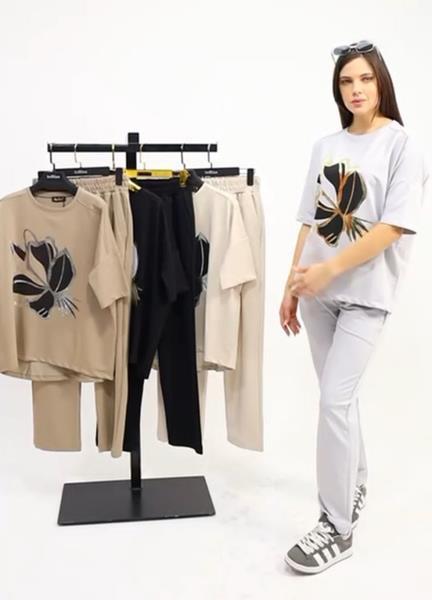Костюм Julia (S-XL) JL82 l.grey (лето)