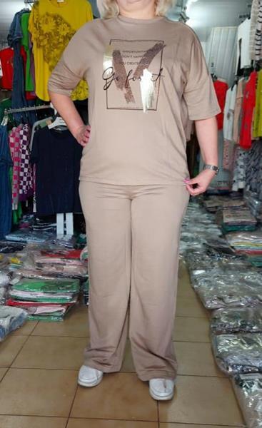 Костюм Julia (S-XL) JL99 beige (лето)