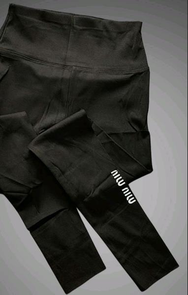 Лосины Lora (M-2XL) LR232 black (деми)