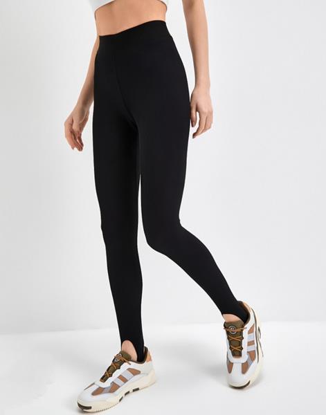 Лосины Lora (S-XL) LR234 black (деми)