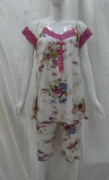 Пижама Saimeiqi (XL-5XL) 1368 white (лето)