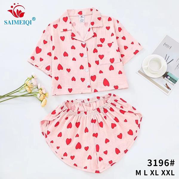 Пижама Saimeiqi (M-2XL) 3196 pink (лето)