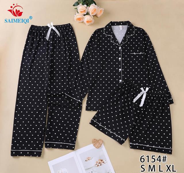 Комплект Saimeiqi (S-XL) 6154 black (лето)