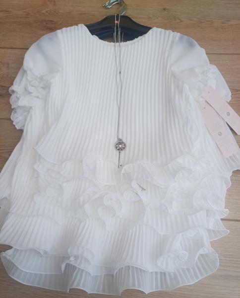 Блузка Emir kids (6-14) 37 white (лето)