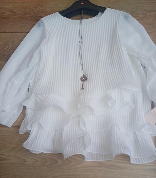 Блузка Emir kids (6-14) 40 white (деми)