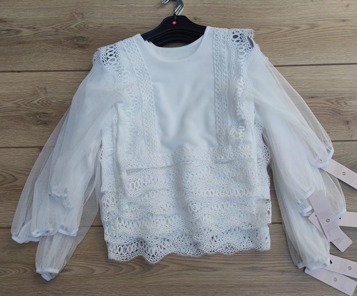 Блузка Emir kids (6-14) 46 white (деми)