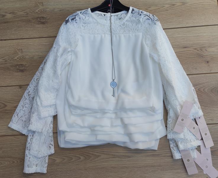 Блузка Emir kids (6-14) 47 white (деми)