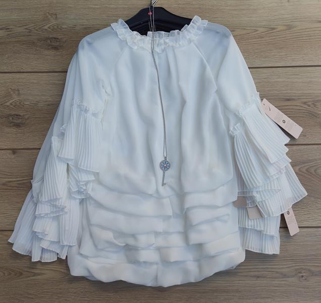 Блузка Emir kids (6-14) 49 white (деми)