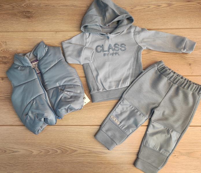 Костюм Emir kids (0.9-1.6) 61 grey (деми)