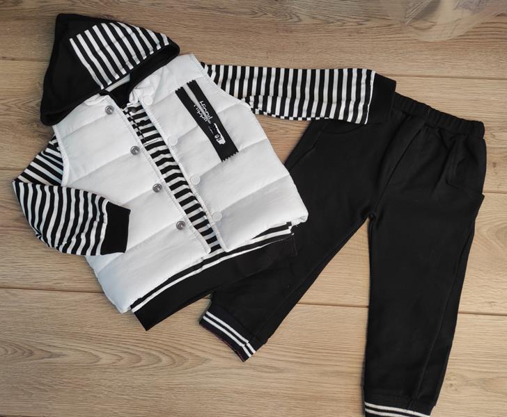 Костюм Emir kids (2-4) 69 white-black (деми)