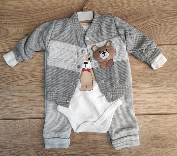 Костюм Emir kids (0.3-0.9) 87 grey (деми)