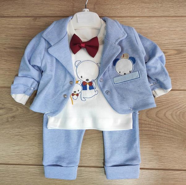 Костюм Emir kids (0.3-0.6) 172 l.blue (деми)