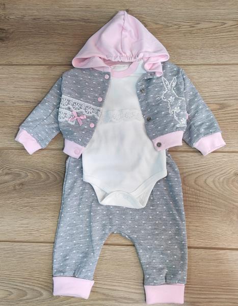 Костюм Emir kids (0.3-0.9) 173 grey (деми)