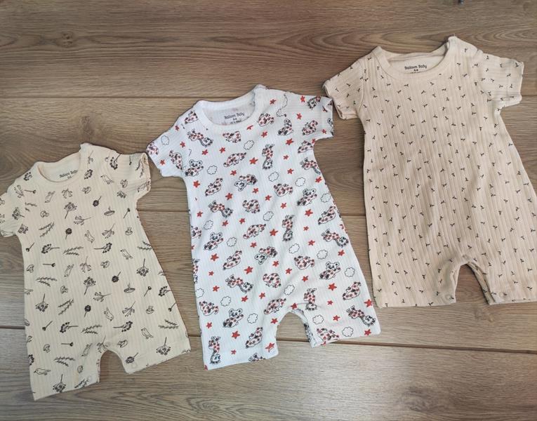 Человечек Emir kids (0.6-0.9) 225 beige птицы (лето)