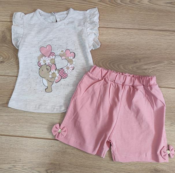 Костюм Emir kids (0.9-2) 343 pink (лето)