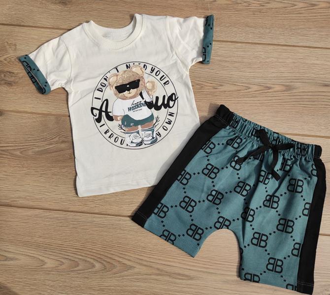 Костюм Emir kids (0.9-2) 363 green (лето)