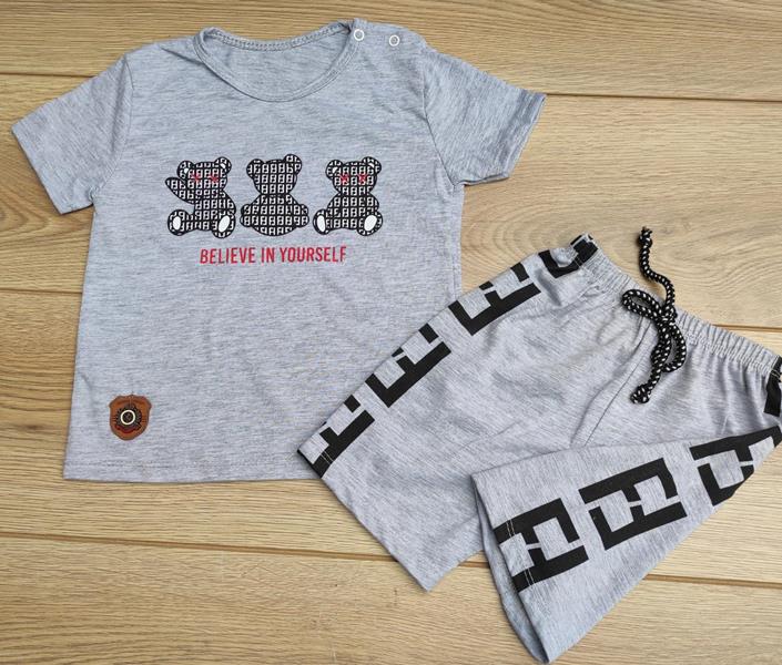 Костюм Emir kids (0.9-2) 383 grey (лето)