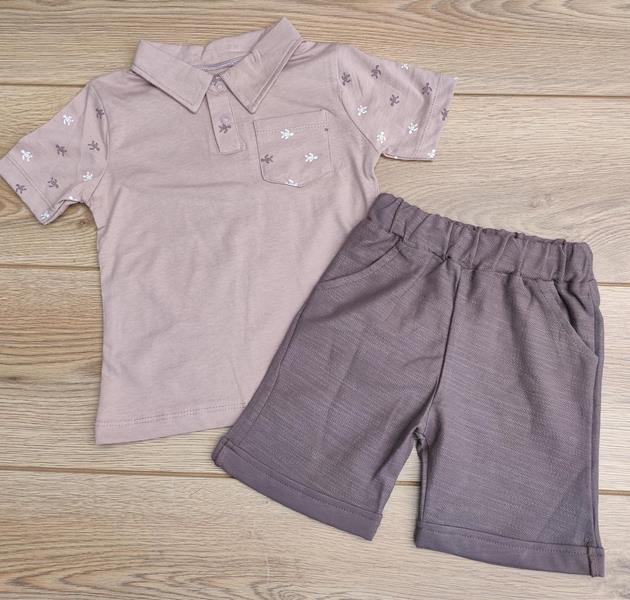 Костюм Emir kids (0.9-2) 375 grey (лето)