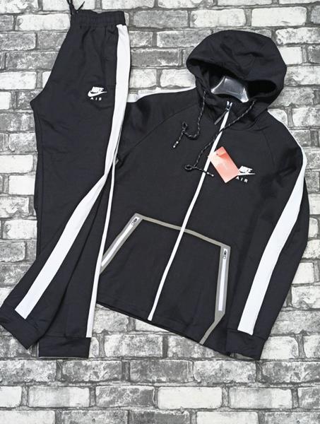Костюм спорт Sport style (M-3XL) SS121 black (деми)